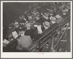 Group of buyers. Strawberry auction, Hammond, Louisiana