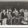 Members of the Louisiana Farmers Protective Union listens to "Senator" Jim Morrison speak. Hammond, Louisiana