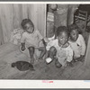 Children of Negro family living on strawberry farm and who do odd jobs connected with the farm and strawberry growing. Near Hammond, Louisiana