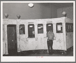 Scene in bank. San Augustine, Texas