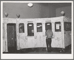 Scene in bank. San Augustine, Texas