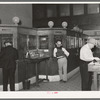 Scene in bank. San Augustine, Texas