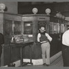 Scene in bank. San Augustine, Texas