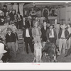 Scene in cattle auction sale. San Augustine, Texas