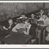 Students in agricultural class. High school, San Augustine, Texas