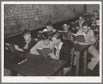 Students in agricultural class. High school, San Augustine, Texas