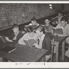 Students in agricultural class. High school, San Augustine, Texas