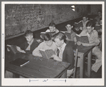 Students in agricultural class. High school, San Augustine, Texas