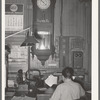 Office of train dispatcher and Western Union. San Augustine Texas