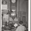 Office of train dispatcher and Western Union. San Augustine Texas