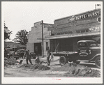 Street repairs. San Augustine, Texas