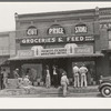Street scene. San Augustine, Texas