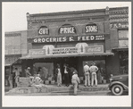 Street scene. San Augustine, Texas