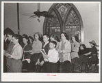 Choir in church. San Augustine, Texas