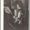 Young accordian player. Grade school, San Augustine, Texas