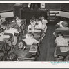 Schoolroom in grade school. San Augustine, Texas