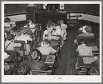 Schoolroom in grade school. San Augustine, Texas