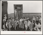 Practicing for school play. San Augustine, Texas