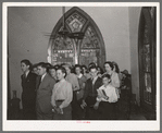 Choir in church. San Augustine, Texas