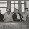 County commissioners at mass meeting. San Augustine, Texas