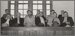 County commissioners at mass meeting. San Augustine, Texas