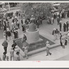 Activity in front of courthouse. San Augustine, Texas