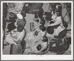 People waiting to see Department of Agriculture movie. San Augustine, Texas