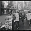 New York University Weinstein Hall demonstration