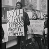New York University Weinstein Hall demonstration