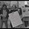 New York University Weinstein Hall demonstration