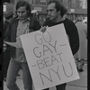 New York University Weinstein Hall demonstration