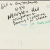 New York University Weinstein Hall demonstration