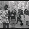 New York University Weinstein Hall demonstration