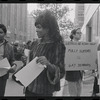 New York University Weinstein Hall demonstration