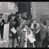 New York University Weinstein Hall demonstration