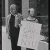 New York University Weinstein Hall demonstration
