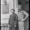Jonathan Katz and Buffy Dunker at Oscar Wilde Memorial Bookshop