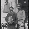 Jonathan Katz and Buffy Dunker at Oscar Wilde Memorial Bookshop