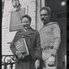 Jonathan Katz and Buffy Dunker at Oscar Wilde Memorial Bookshop