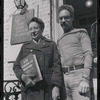 Jonathan Katz and Buffy Dunker at Oscar Wilde Memorial Bookshop