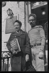 Jonathan Katz and Buffy Dunker at Oscar Wilde Memorial Bookshop