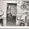 Interior of shack occupied by Mexican beet workers, Near East Grand Forks, Minnesota