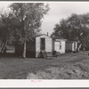 Shacks occupied by Mexican beet workers.  Near Fisher, Minnesota