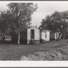 Shacks occupied by Mexican beet workers.  Near Fisher, Minnesota