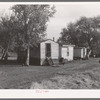 Shacks occupied by Mexican beet workers.  Near Fisher, Minnesota