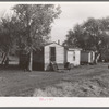 Shacks occupied by Mexican beet workers.  Near Fisher, Minnesota