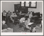 Rural school, Williams County, North Dakota