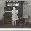 Daughter of Nels Birkeland. Near Williston, North Dakota