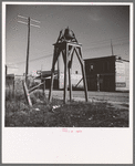 Bell tower, Des Lacs, North Dakota