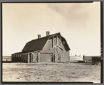 Barn on Bakke farm near Ambrose, North Dakota